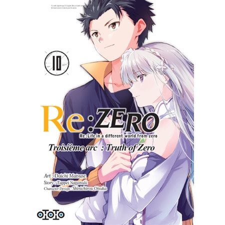 Re: Zero / Troisième arc: Truth of Zero, t. 10