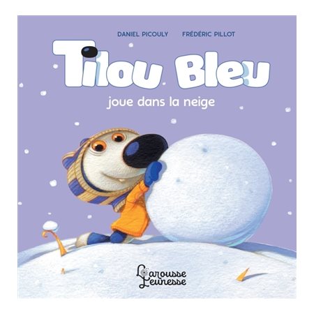 Tilou Bleu joue dans la neige, Tilou Bleu