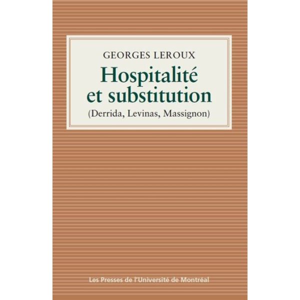 Hospitalié et substitution