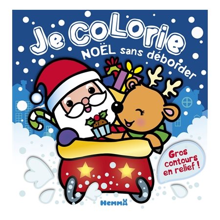 Je colorie Noël sans déborder