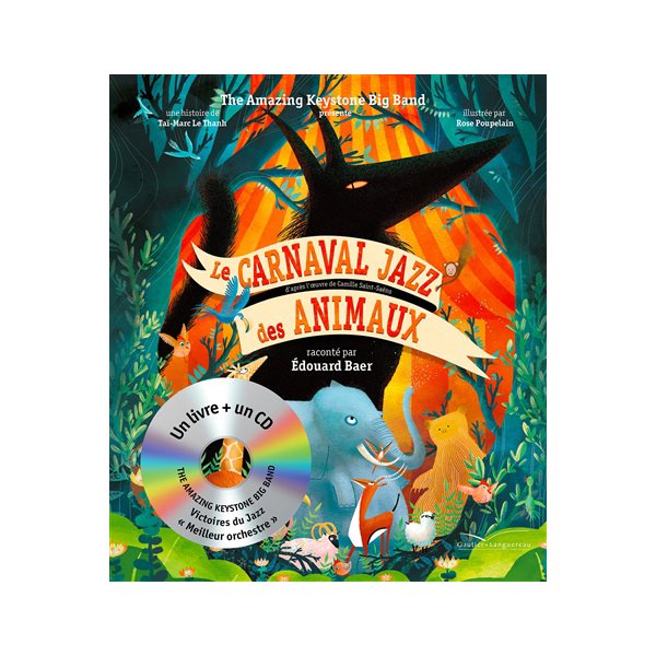 Le carnaval jazz des animaux (+CD)