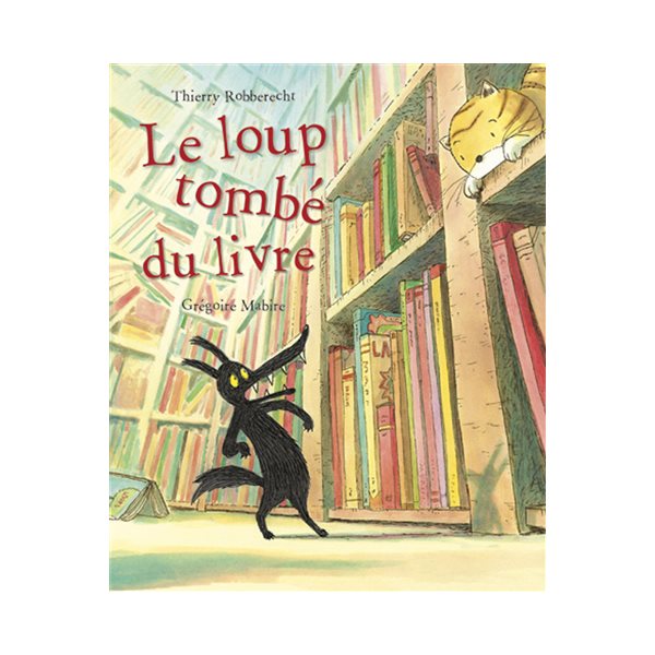 Le loup tombé du livre