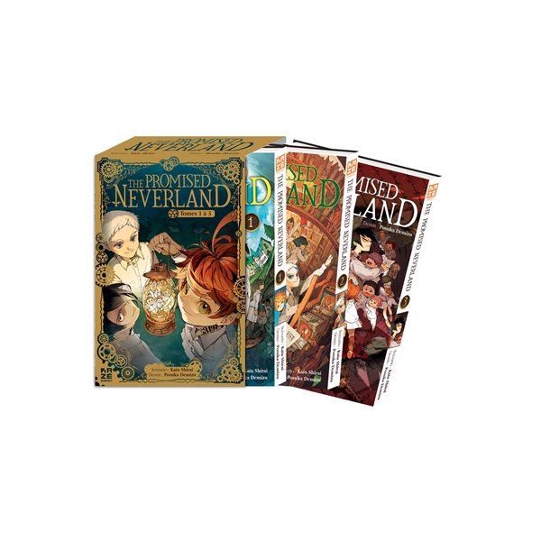 The promised Neverland : coffret, tomes 1 à 3