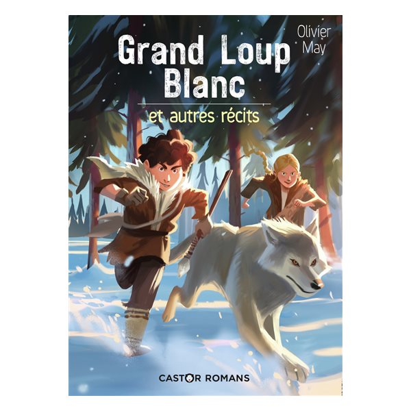 Grand loup blanc