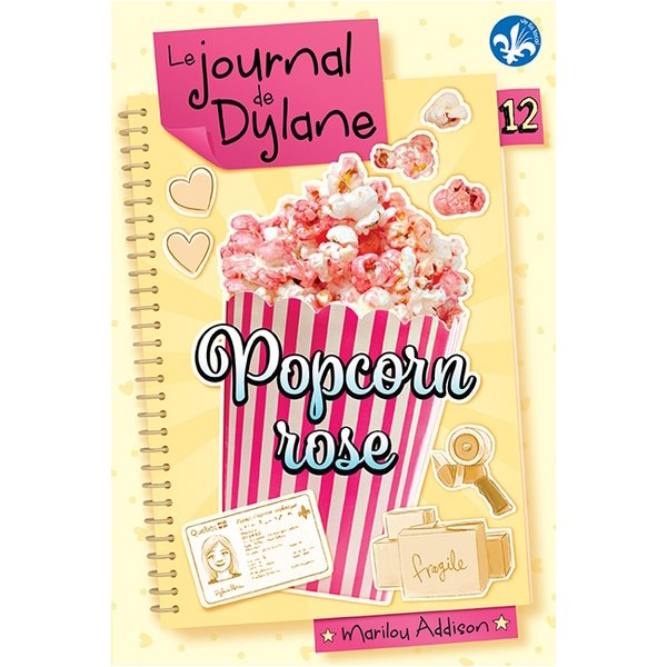 Popcorn rose, Tome 12, Le journal de Dylane