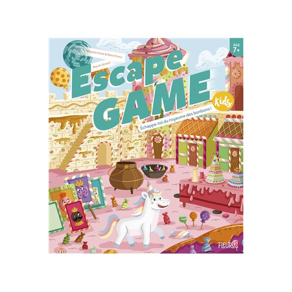Échappe-toi du royaume des bonbons !, Escape game kids
