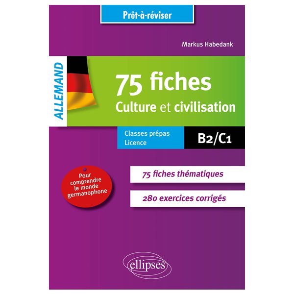 Allemand, 75 fiches culture et civilisation