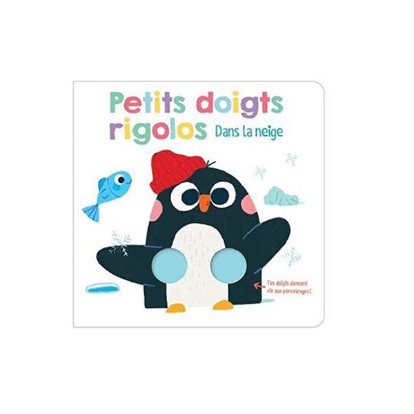 Petits doigts rigolos dans la neige