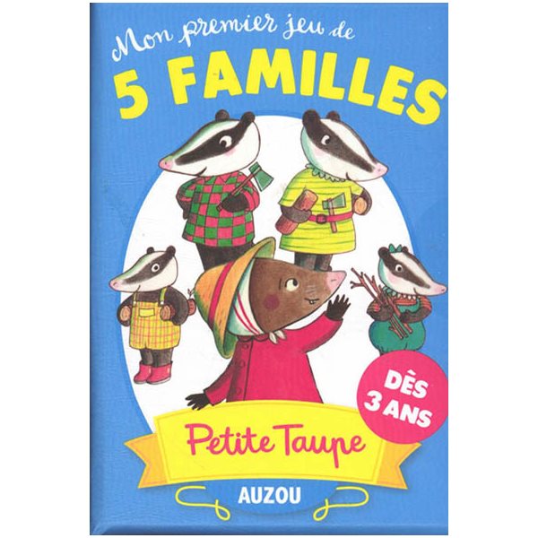 Mon premier jeu de 5 familles Petite taupe