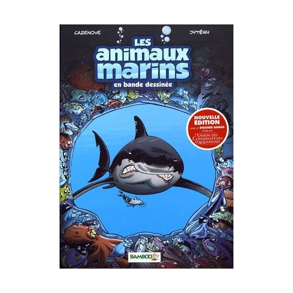 Les animaux marins en bande dessinée vol. 1