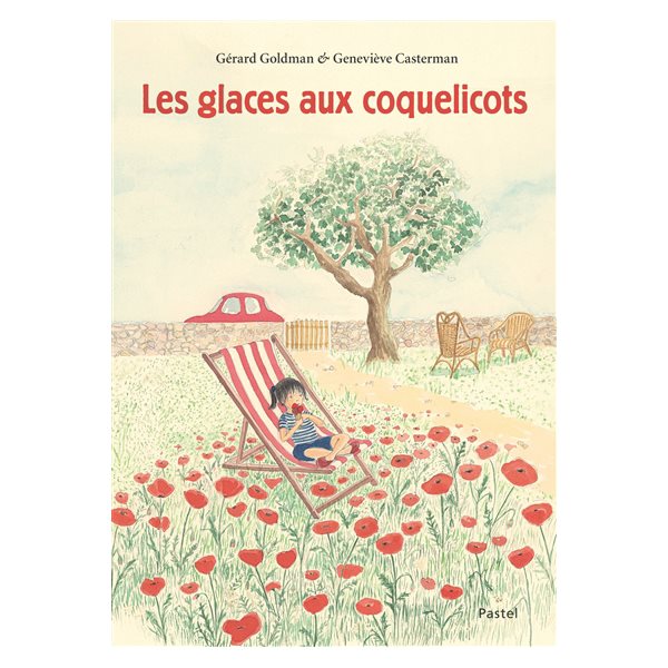 Les glaces aux coquelicots