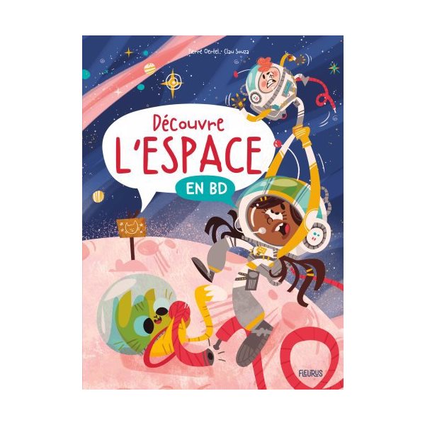 Découvre l'espace en BD