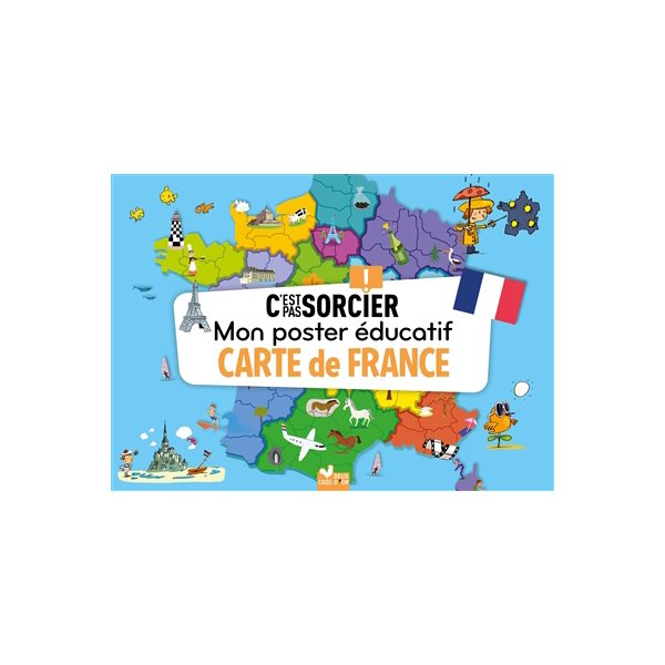 C'est pas sorcier ! : carte de France