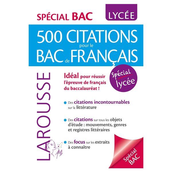 500 citations pour le bac de français
