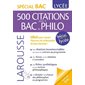 500 citations pour le bac de philo