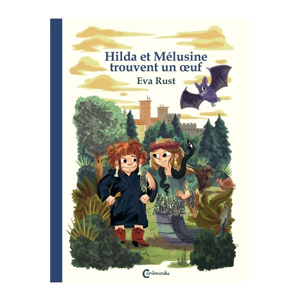 Hilda et Mélusine trouvent un oeuf