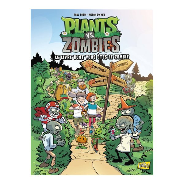 Le livre dont vous êtes le zombie, Tome 16, Plants vs zombies