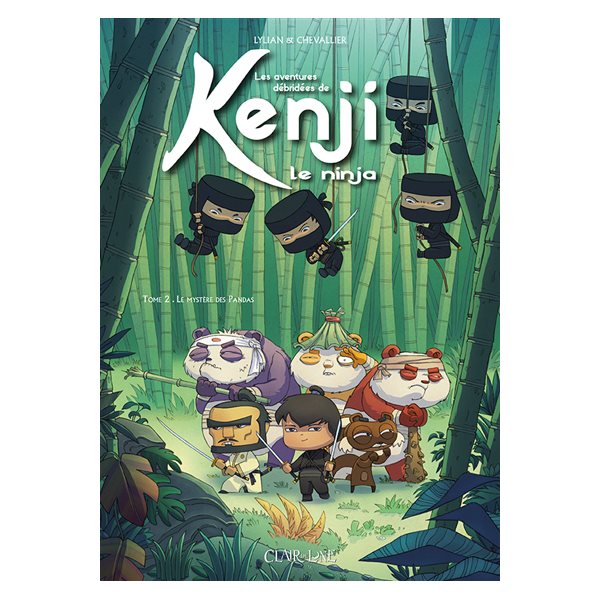 Le mystère des pandas, Tome 2, Les aventures débridées de Kenji le ninja