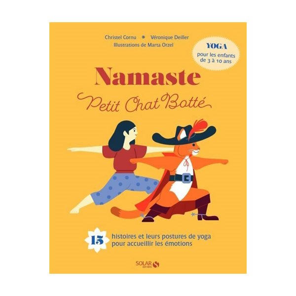 Namaste petit chat botté