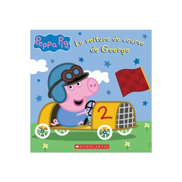 La voiture de course de George, Peppa Pig