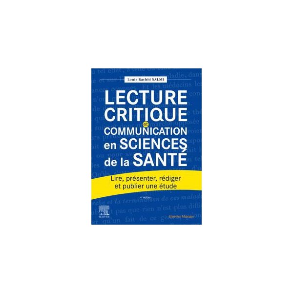 Lecture critique et communication en sciences de la santé