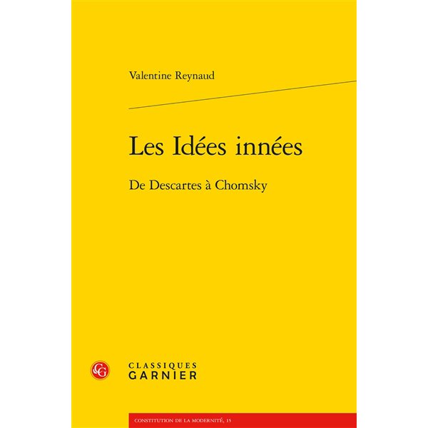 Les idées innées : de Descartes à Chomsky