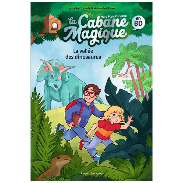 La vallée des dinosaures, Tome 1, cabane magique en BD