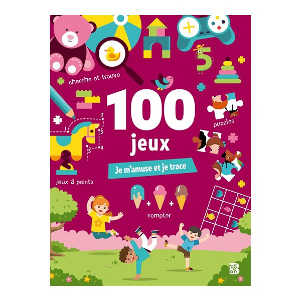 100 jeux : je m'amuse et je trace