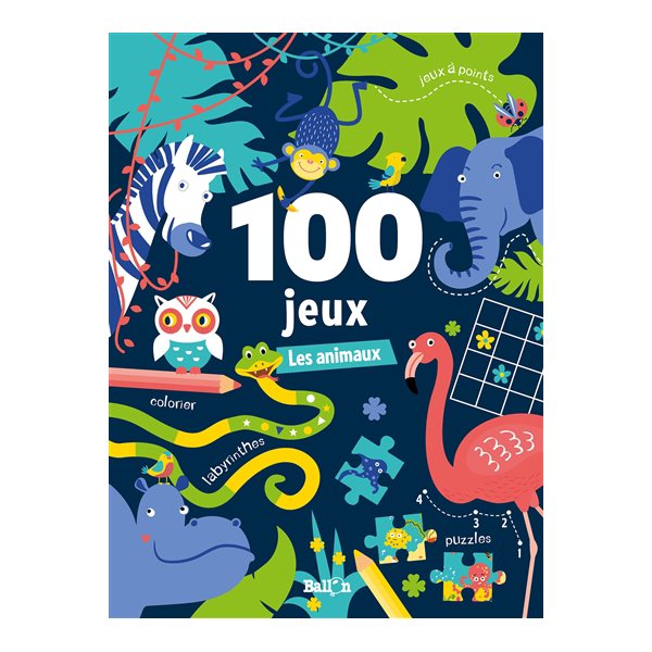 100 jeux : les animaux