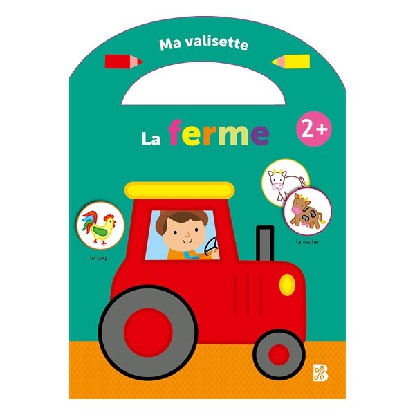 La ferme : je colle et je colorie : 2 +