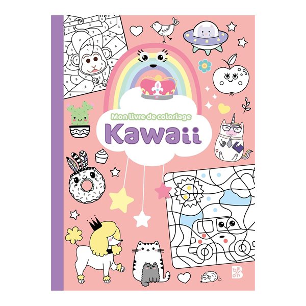 Kawaii : mon livre de coloriage