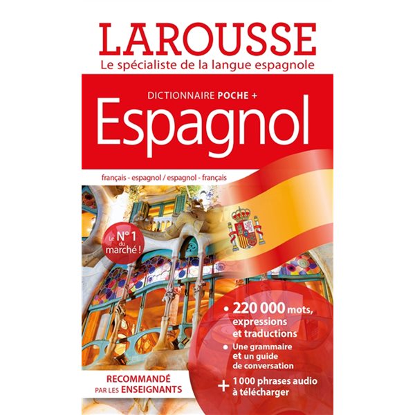 Espagnol : dictionnaire poche+ : français-espagnol, espagnol-français 2023