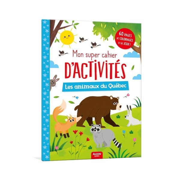 Livre d'activités Les animaux du Québec