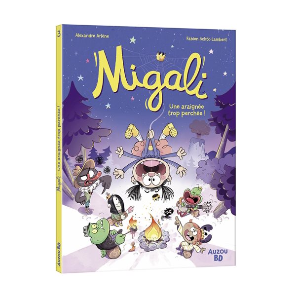 Une araignée trop perchée !, Tome 3, Migali