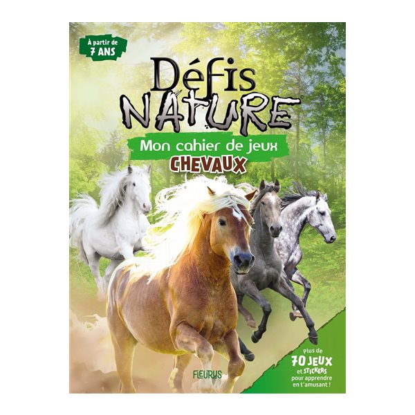 Chevaux : mon cahier de jeux