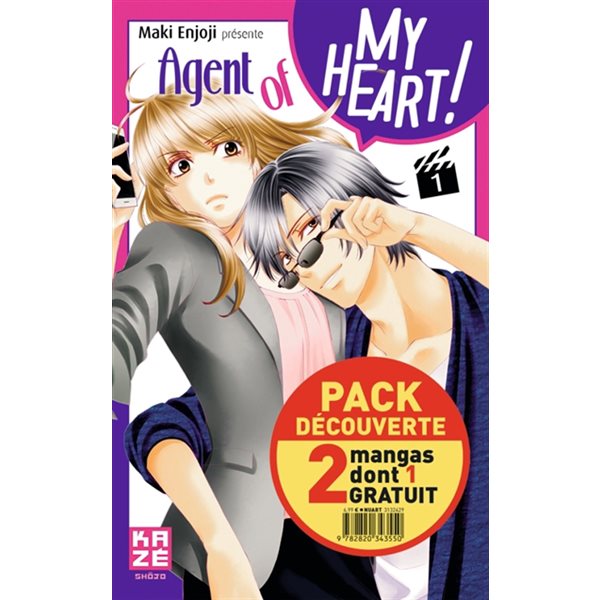 Agent of my heart : pack découverte : 2 mangas dont 1 gratuit (T.01-T.02)