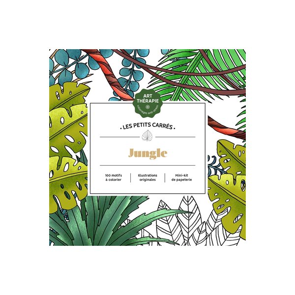 Jungle : 100 motifs à colorier