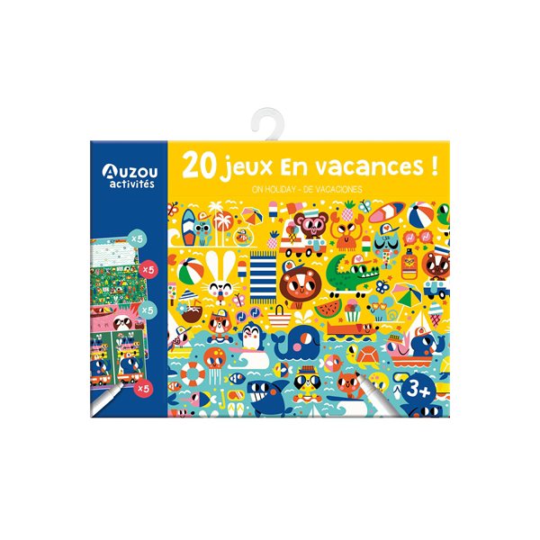 20 jeux en vacances ! = On holiday = De vacaciones