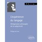 L'expérience du langage, Wittgenstein philosophe de la subjectivité