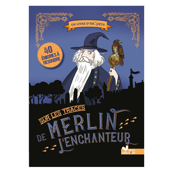 Sur les traces de Merlin l'enchanteur : 40 énigmes à résoudre