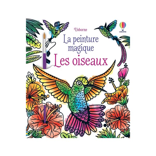 Les oiseaux : la peinture magique