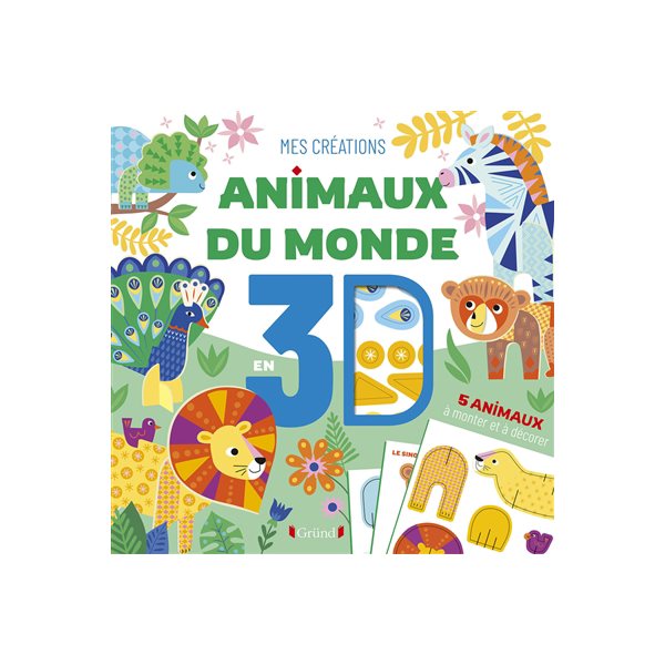 Animaux du monde en 3D