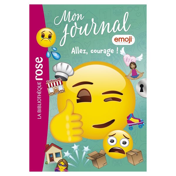 Allez, courage !, tome 14, Mon journal emoji