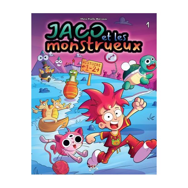 Arial est très triste; Le lézard et la tortue, Tome 1, Jaco et les monstrueux