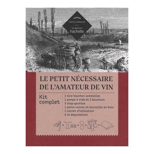 Le petit nécessaire de l'amateur de vin : kit complet