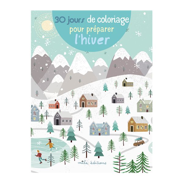 30 jours de coloriage pour préparer l'hiver