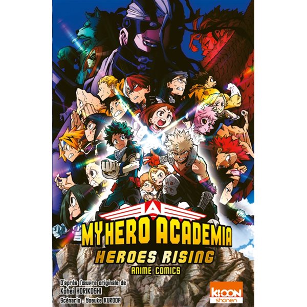 My hero academia : heroes rising : anime comics