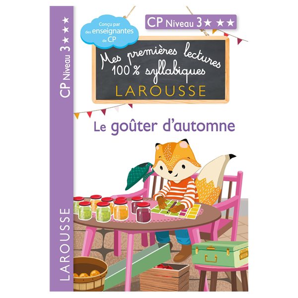 Le goûter d'automne : CP niveau 3