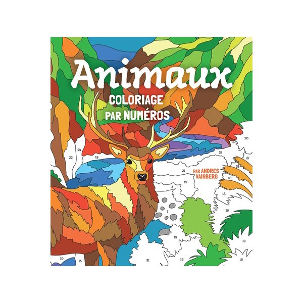 Animaux : Coloriage par numéros