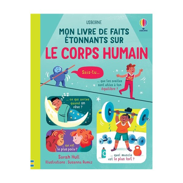 Mon livre de faits étonnants sur le corps humain